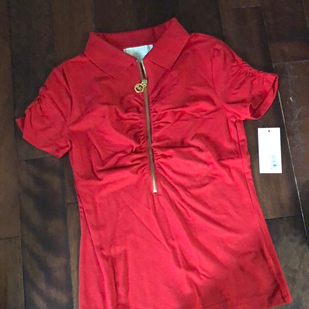 NWT Red MK Top - Picture 1 of 6